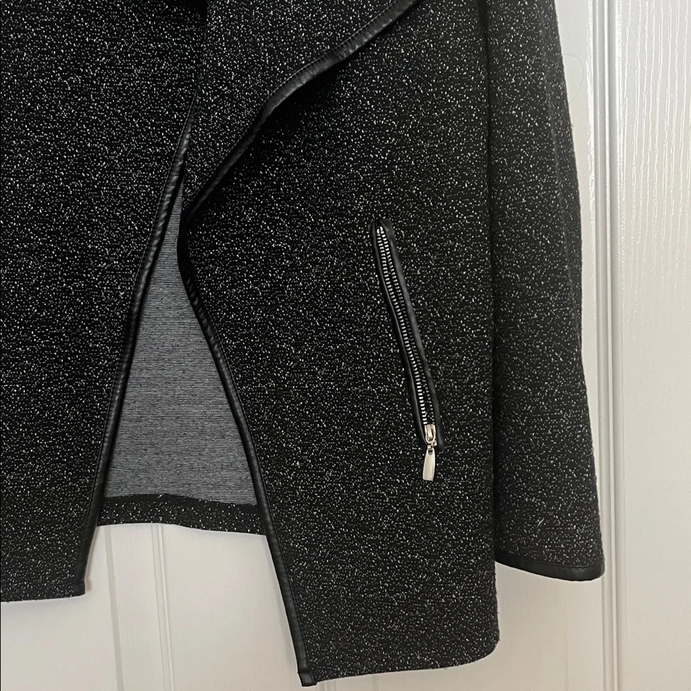 Moto Jacket Blazer Sweater like material